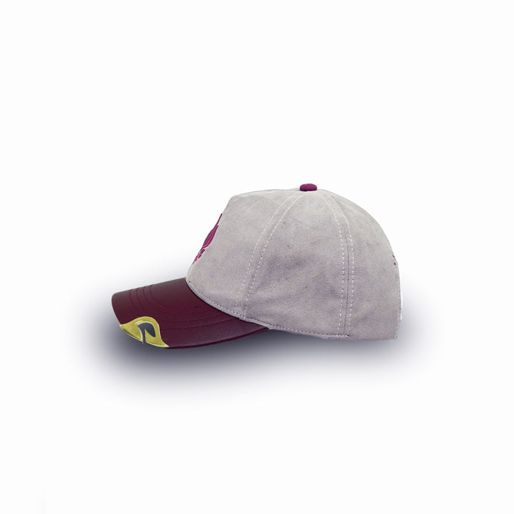 Gorra Agreste  Gris Vinotinto